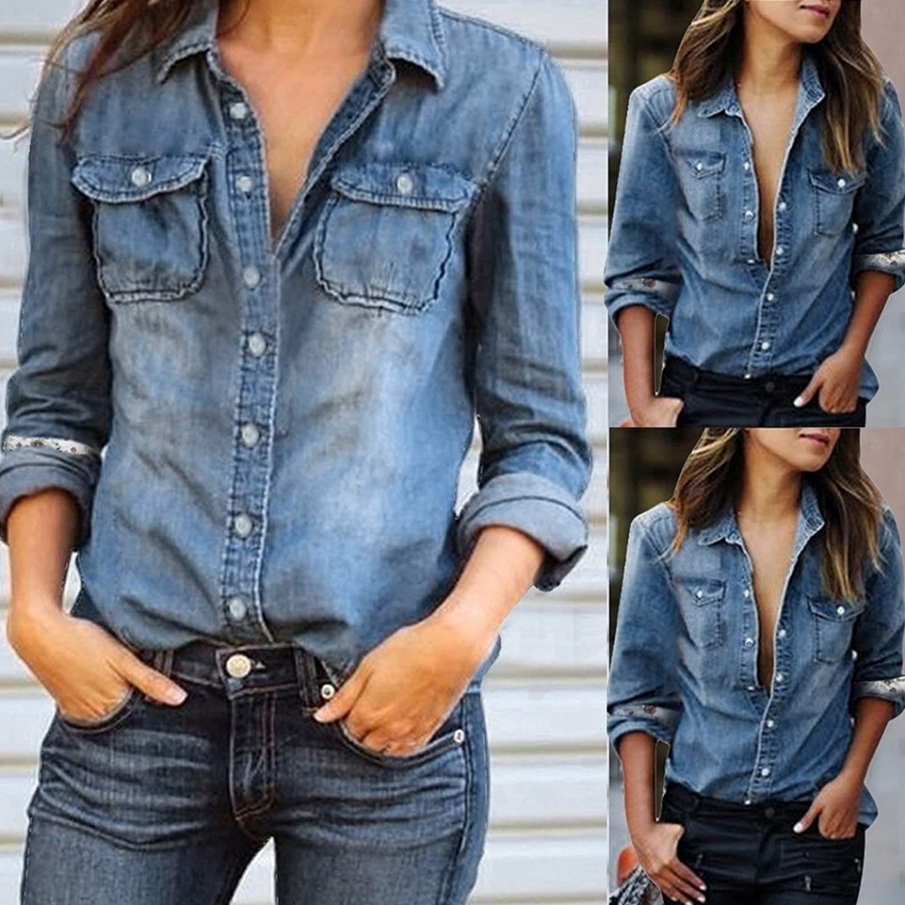Denim shirt
